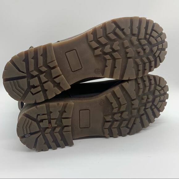 Bos & Co Candy Wool-Lined Waterproof Leather Shearling Lined Boots Size 40 - Picture 12 of 13